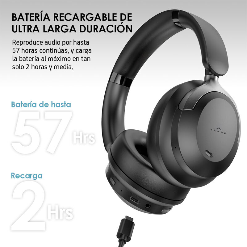 Audífonos Inalámbricos de Diadema Bluetooth con... image number null