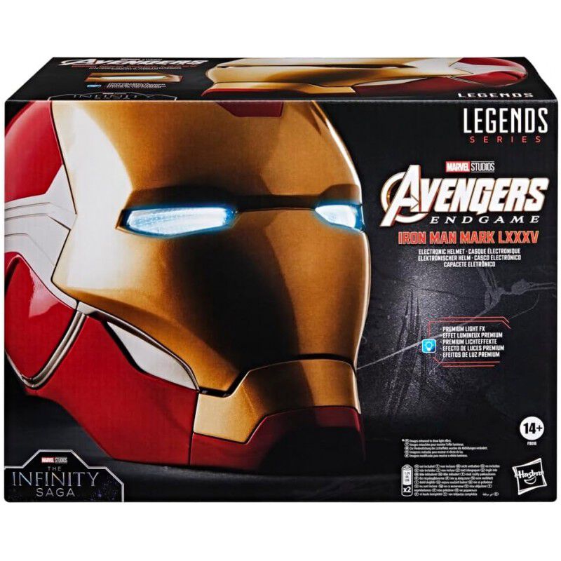 Casco Electr&oacute;nico Iron Man Mark LXXXV Avengers ... image number null