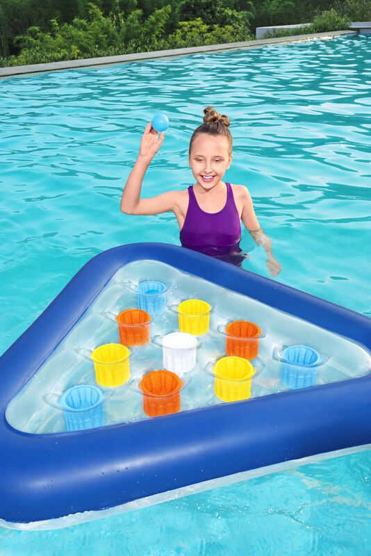 Juego Inflable de Insertar Pelotas para Piscina... image number null