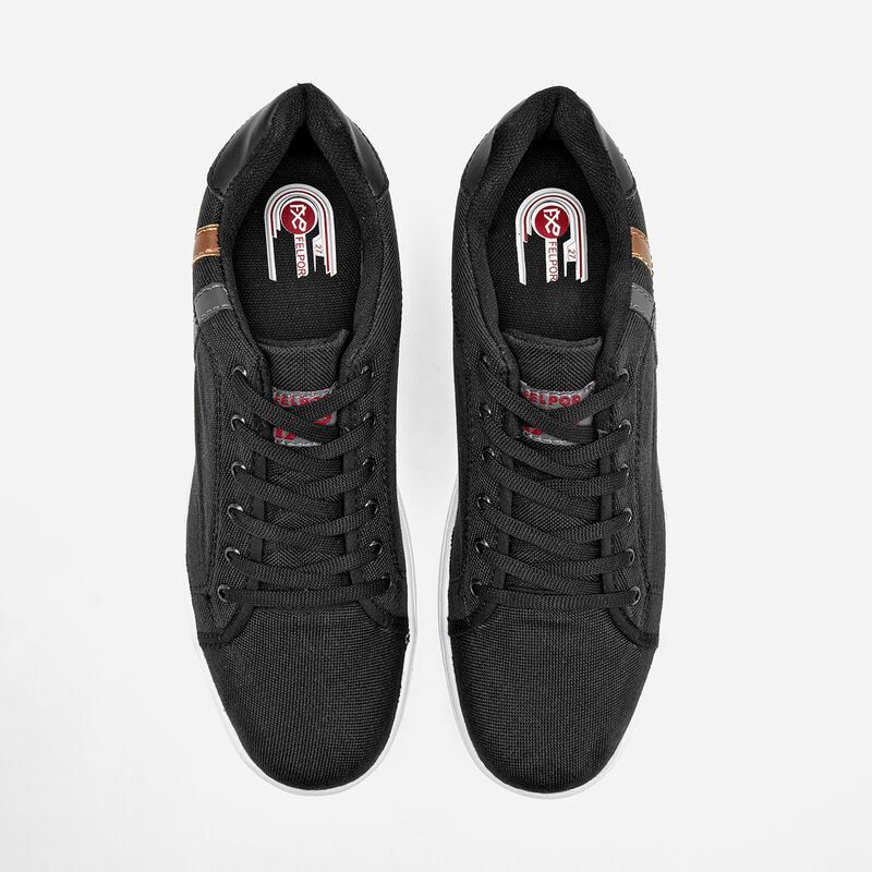 Felpor tenis para hombre negro camel cod 141233... image number null