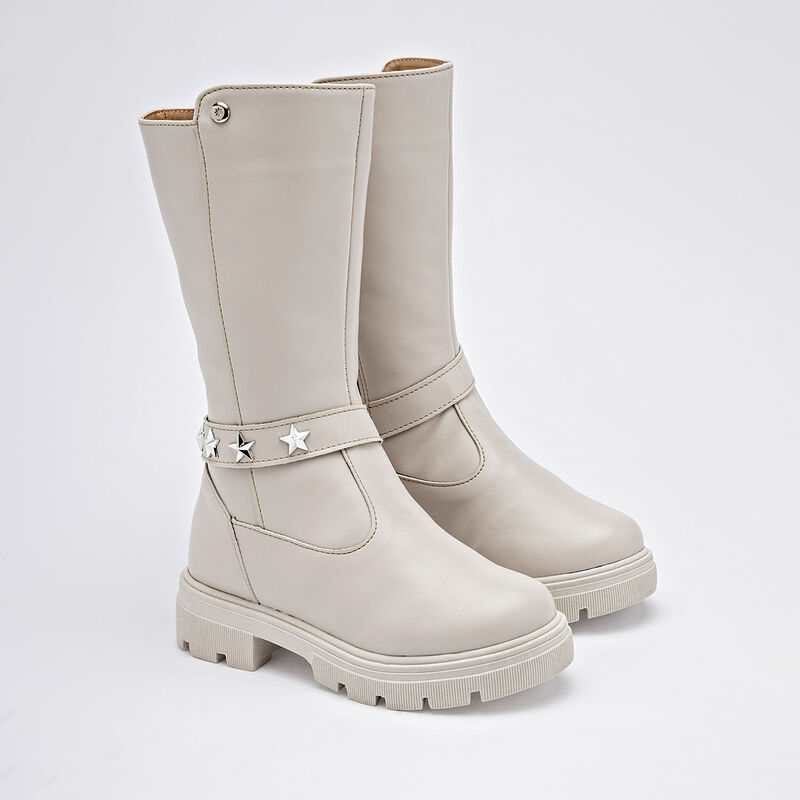 Moramora Bota para ni&ntilde;a latte image number null