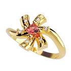 Anillo de Compromiso en Oro Amarillo 10K con Circonia -  Talla:6/ FJ621-10Y-CZ-6