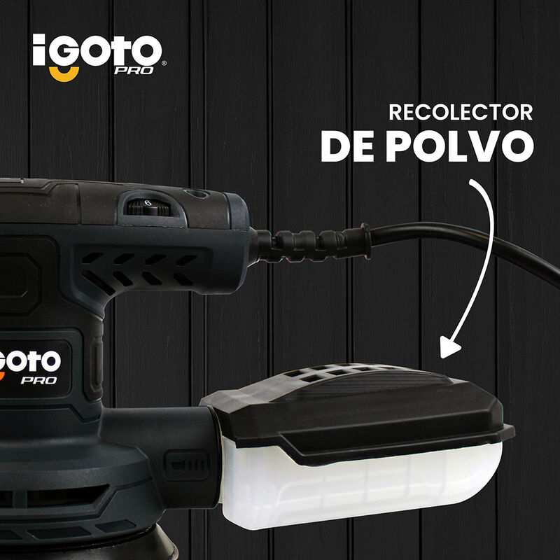 Lijadora Rotativa IGOTO PRO 300W HE1006 image number null