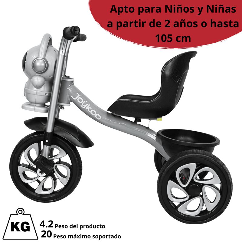 Triciclo para Ni&ntilde;os Astronauta con Luz Sonido R... image number null