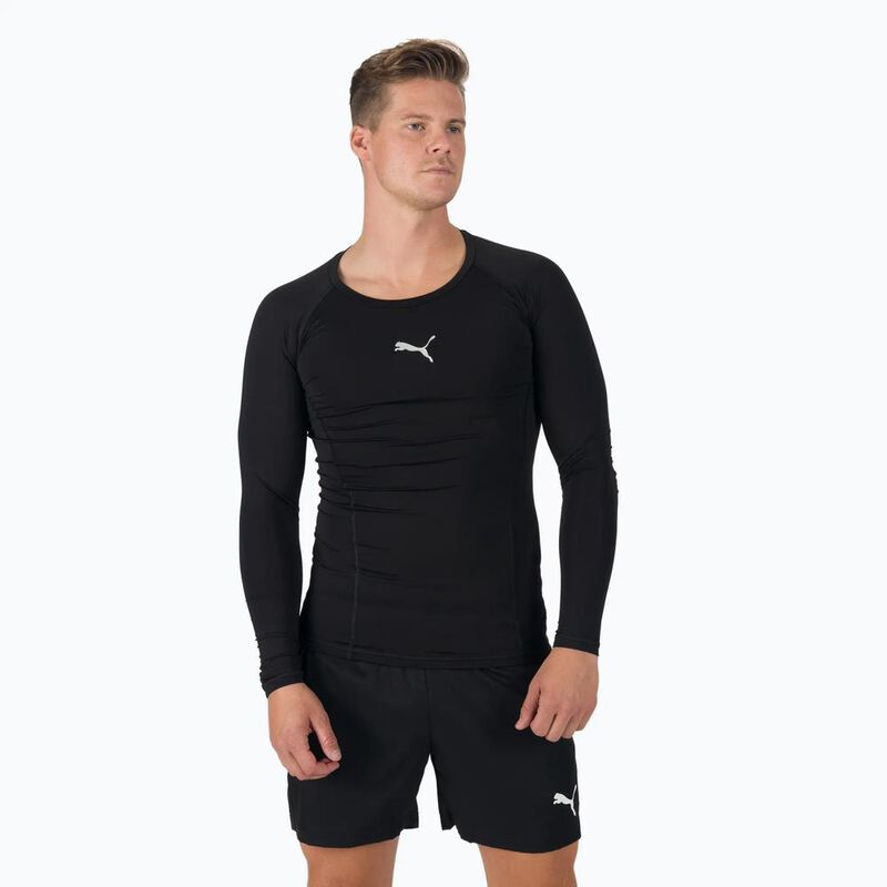 Playera Puma JSY. Liga Baselayer para Hombre image number null
