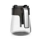 Jarra De Vidrio Ninja Para 12 Tazas, 1,8 Litros, Con Tapa Transparente, Libre De Bpa
