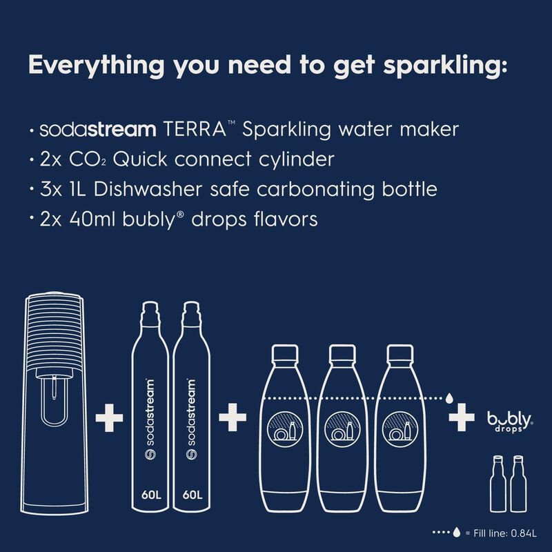 M&aacute;quina Para Hacer Agua Con Gas Sodastream Terr... image number null