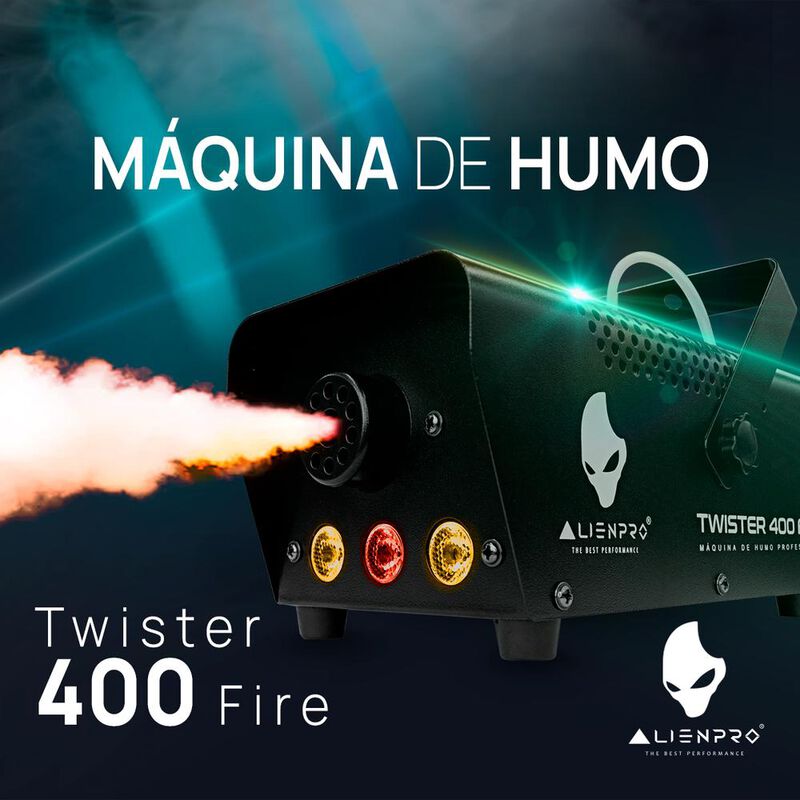 Kit Fiesta Bafle Bocina Centauri + M&aacute;quina Humo... image number null