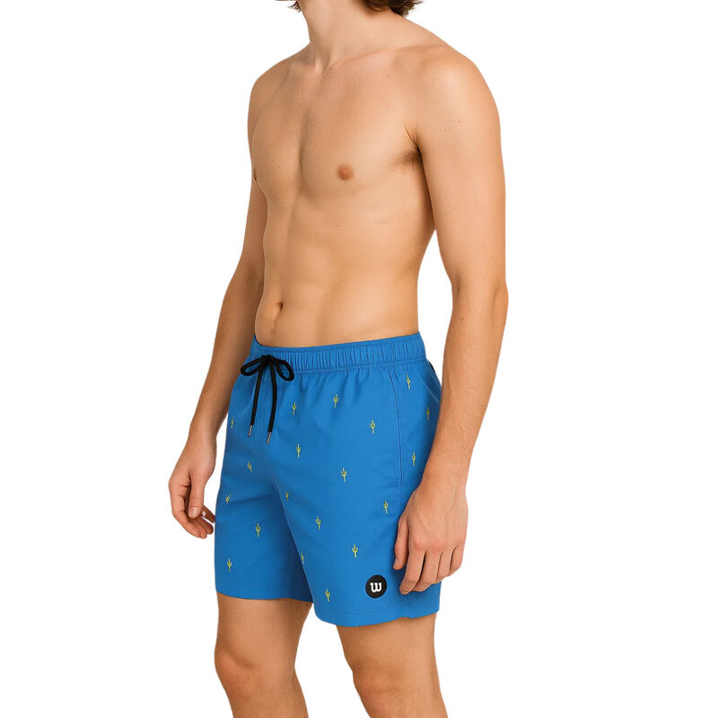 Boardshort Wilson para hombre AZUL ESTAMPADO MD image number null