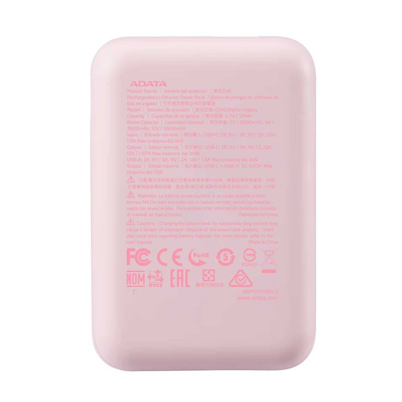 Bater&iacute;a Recargable ADATA C100 Powerbank 10000mA... image number null
