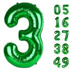 Globo De L&aacute;mina Verde N&uacute;mero 3 &ndash; 102 cm &ndash; Upgesy