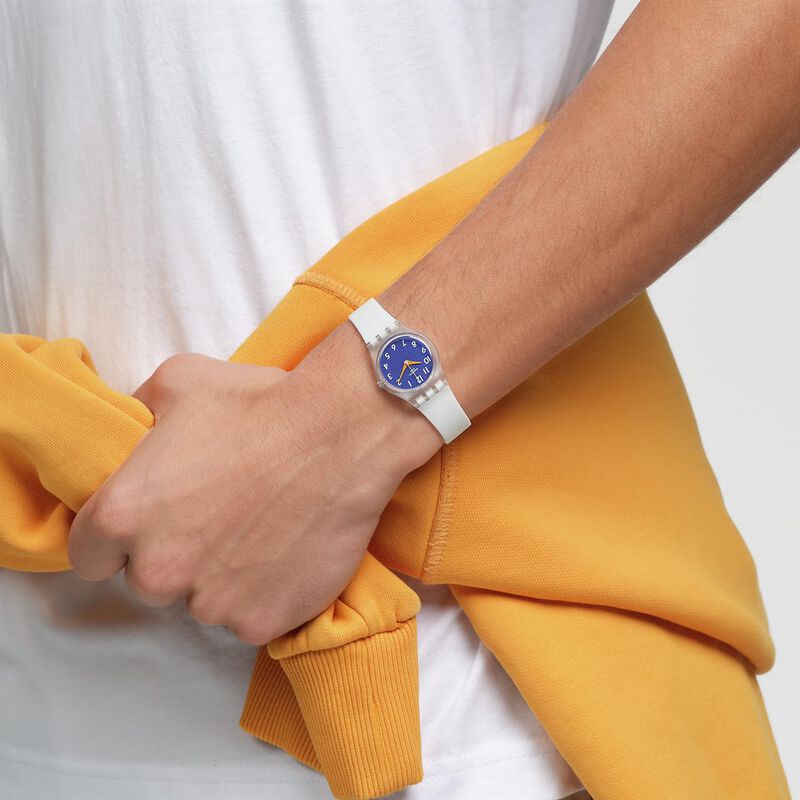 Reloj Swatch Lady 25 mm Blanco De Pol&iacute;mero Resi... image number null