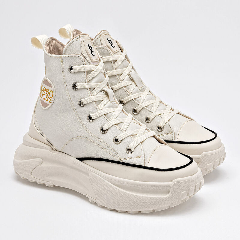 Been Class Tenis urbano para mujer latte image number null