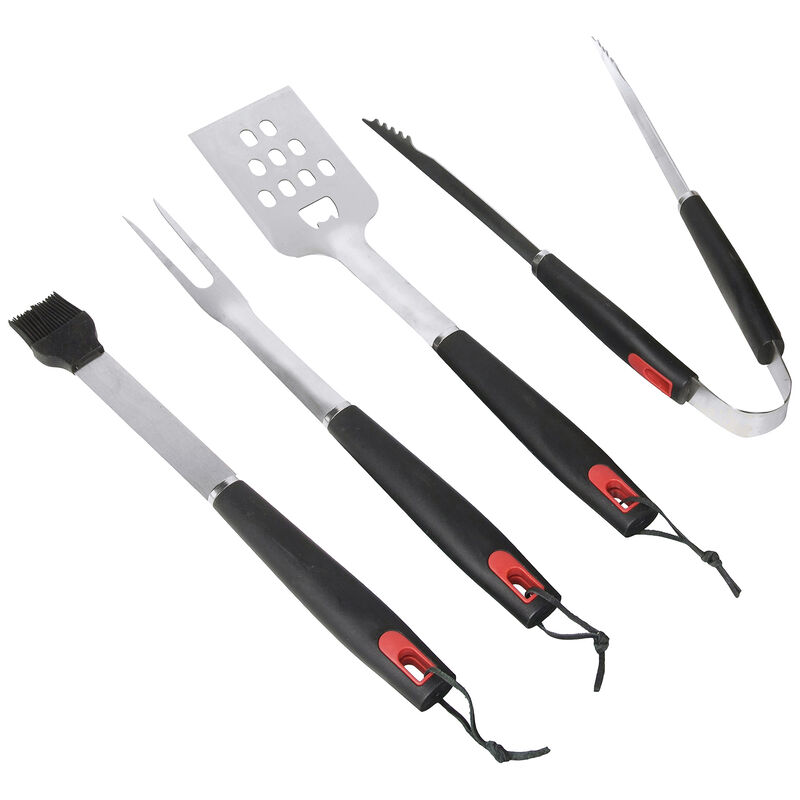 Juego de Utensilios para Asador 4 Piezas Modelo... image number null