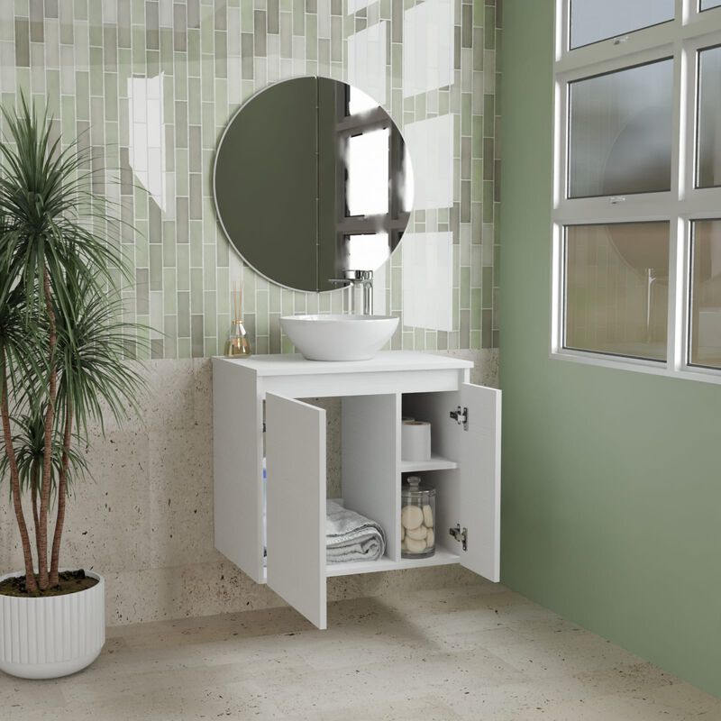 Lavamanos Elevado GualiI ,Mueble Flotante para ... image number null