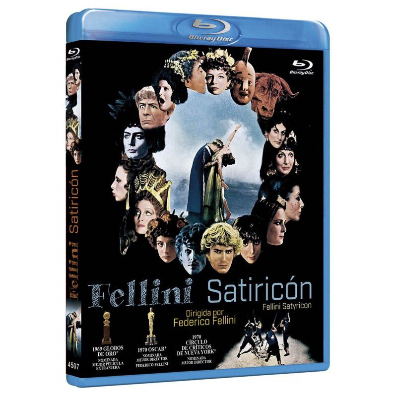 Fellini Satiricon Bdr 1969 [blu-rayr] image number null