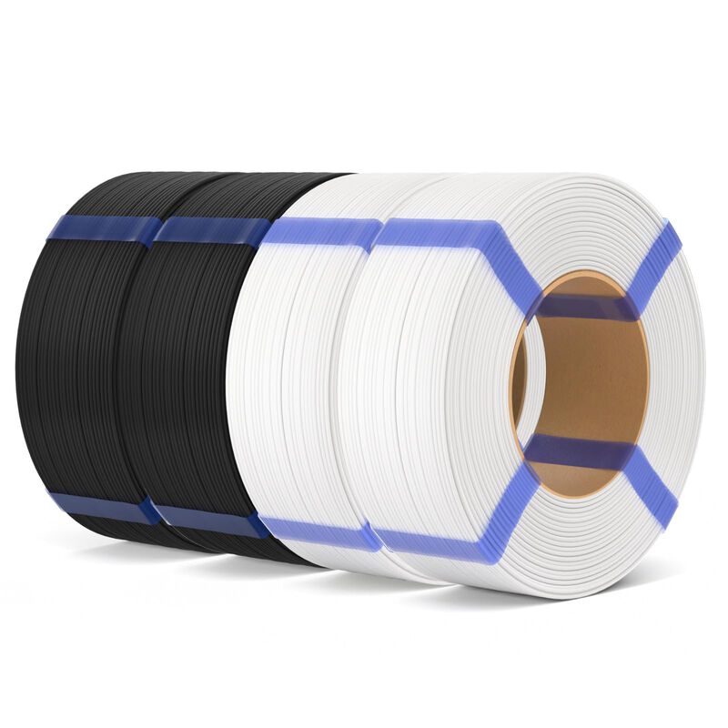 Filamento Pla Elegoo 1,75 mm 4 kg Negro/blanco ... image number null