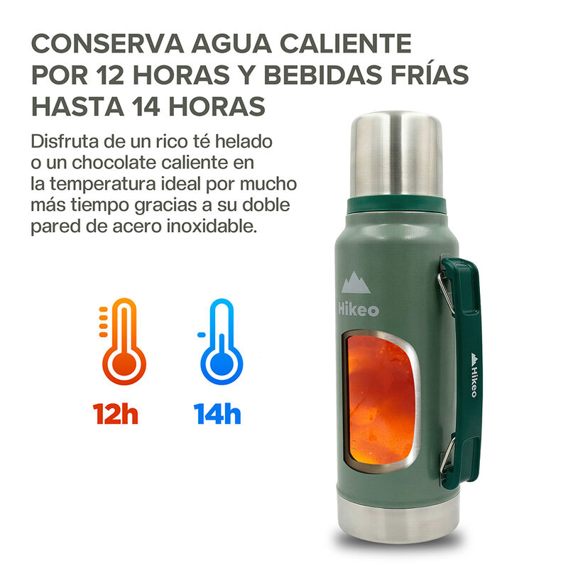 Termo para Caf&eacute; de Acero Inoxidable de Doble Pa... image number null