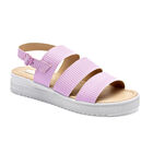 Moramora sandalia plataforma para mujer rosa cod 140697-E