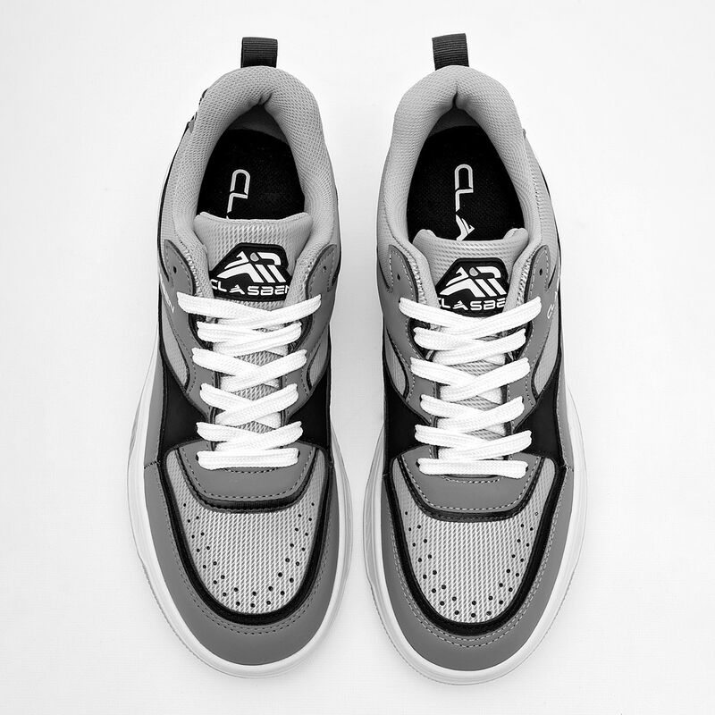 Clasben Tenis urbano para hombre. Gris negro image number null