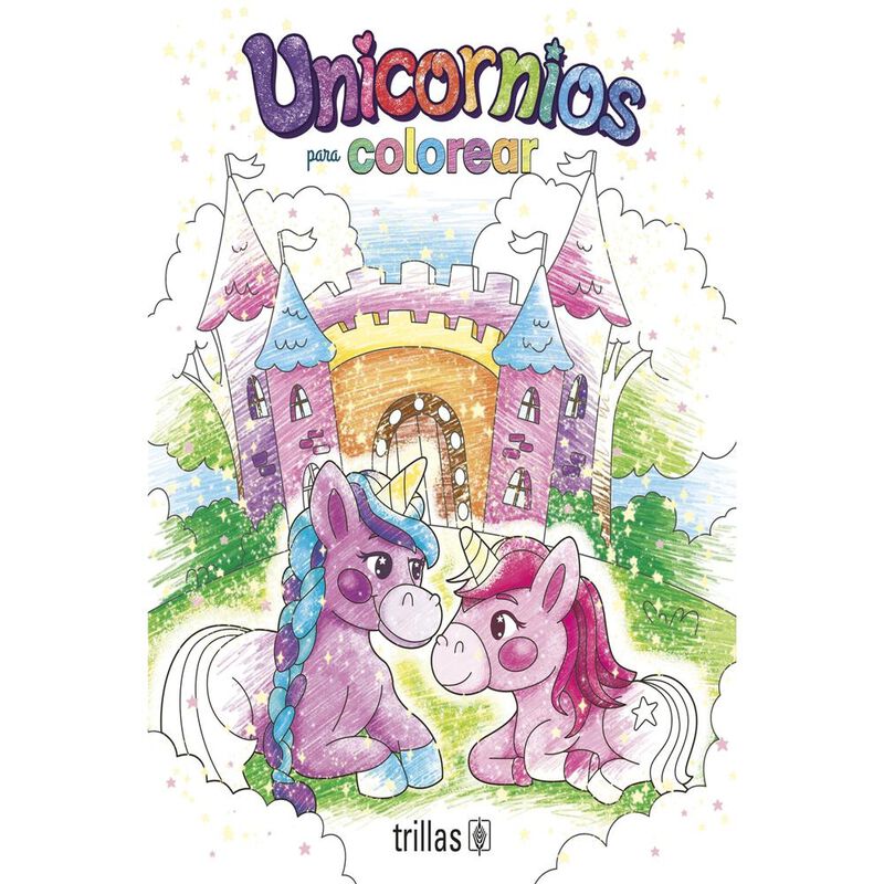 Unicornios Para Colorear, De Editorial Trillas,... image number null