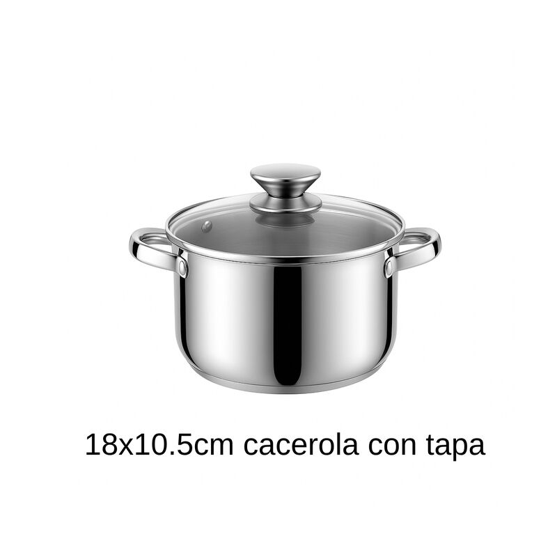 Juego De Bater&iacute;a De Cocina De Acero Inoxidable ... image number null