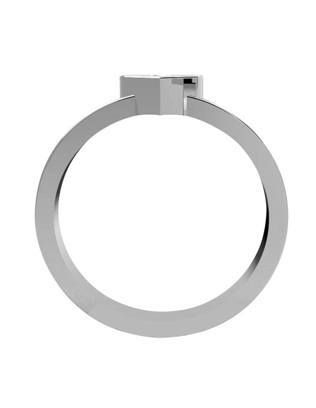 Anillo de Compromiso de 14K con Diamante de Lab... image number null