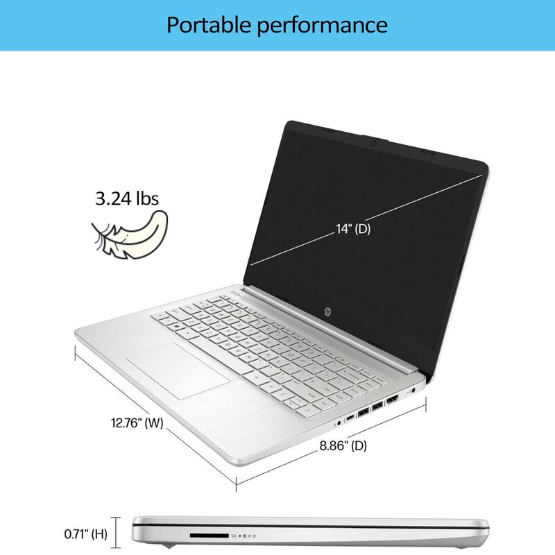Ordenador Port&aacute;til Hp Daily 14 Hd Intel Pentium... image number null