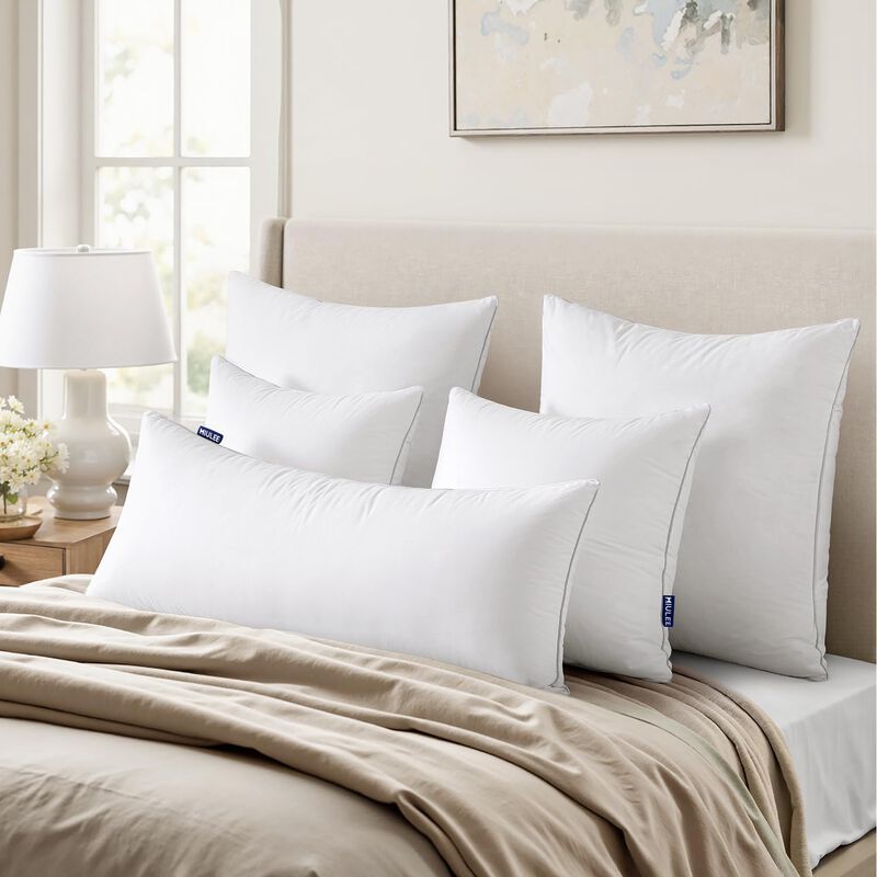Insertos De Almohada Miulee Euro 26 X 26 (66 X ... image number null