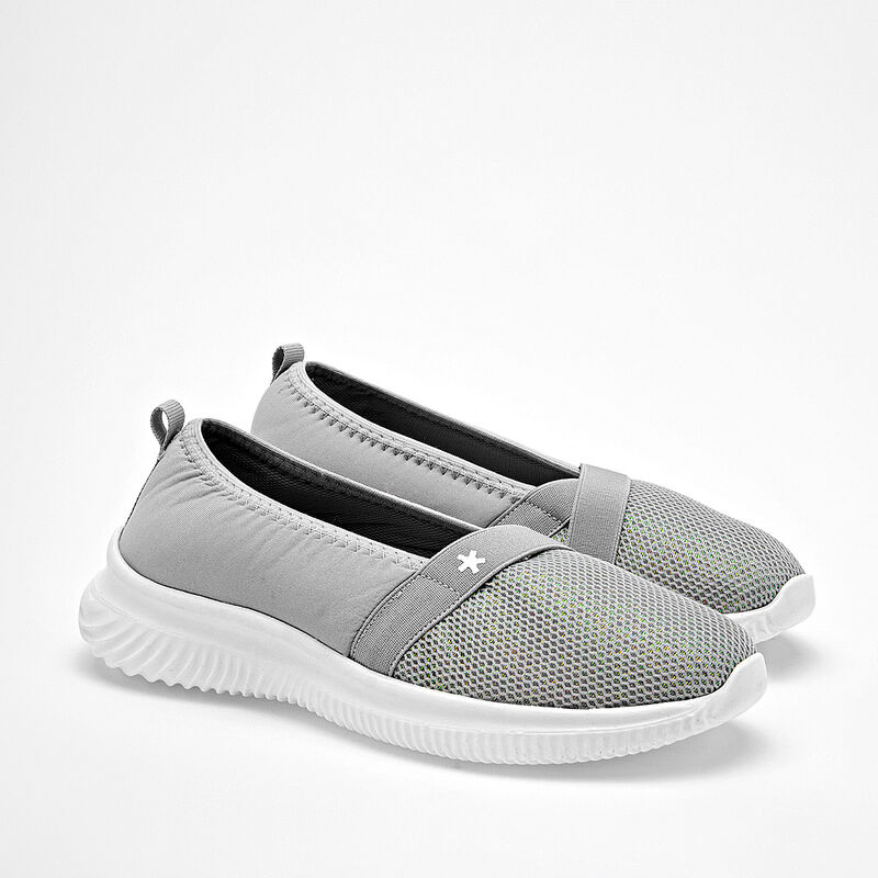 Mora Confort tenis para mujer gris cod 140633-E image number null