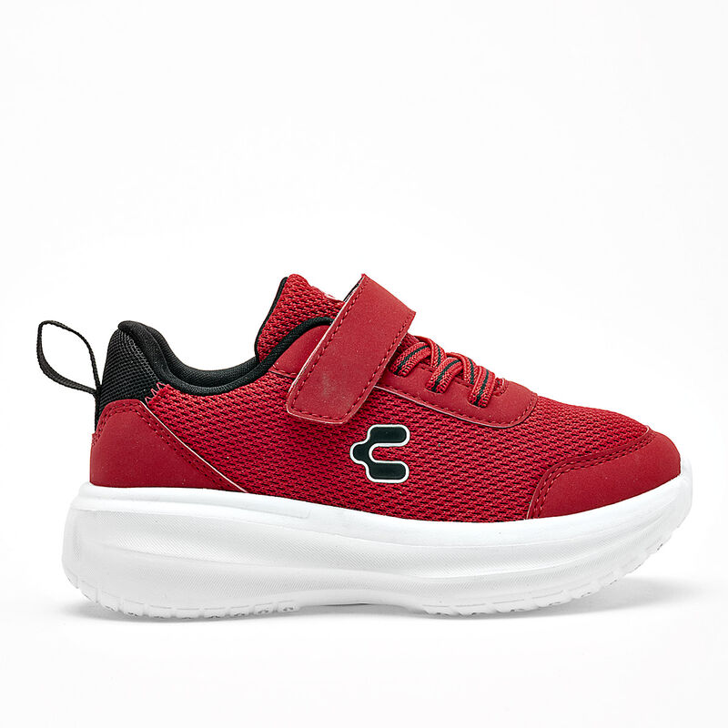 Charly Tenis deportivo para ni&ntilde;o rojo negro image number null