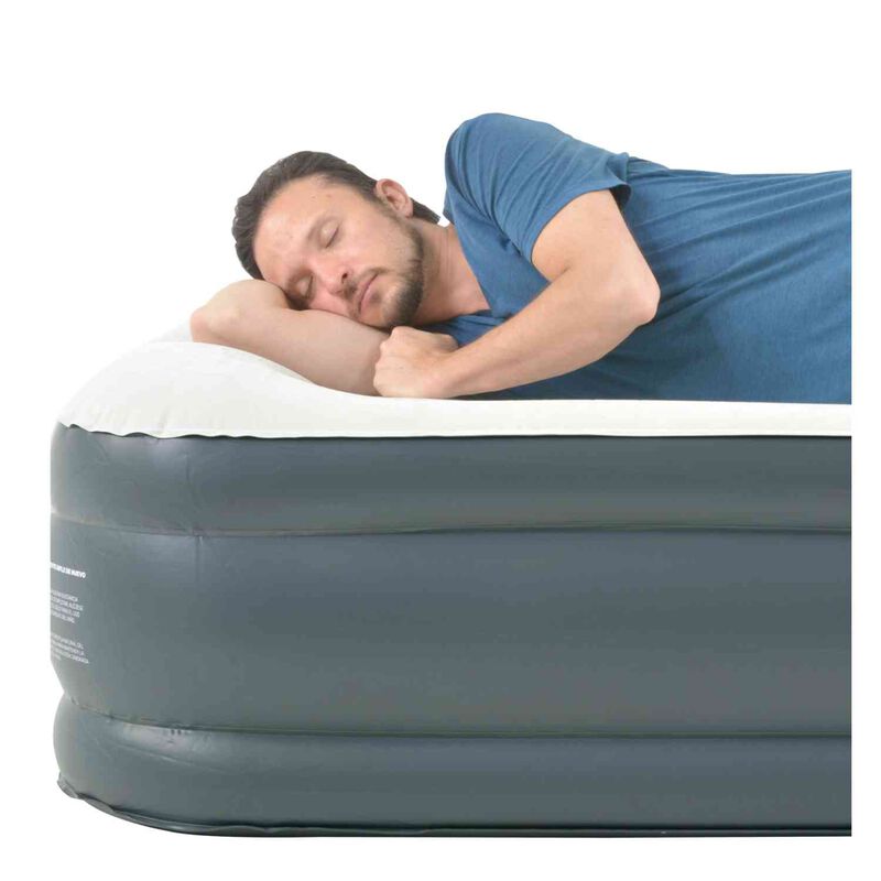 Colchon Inflable Queen Size + Bomba Aire Automá... image number null