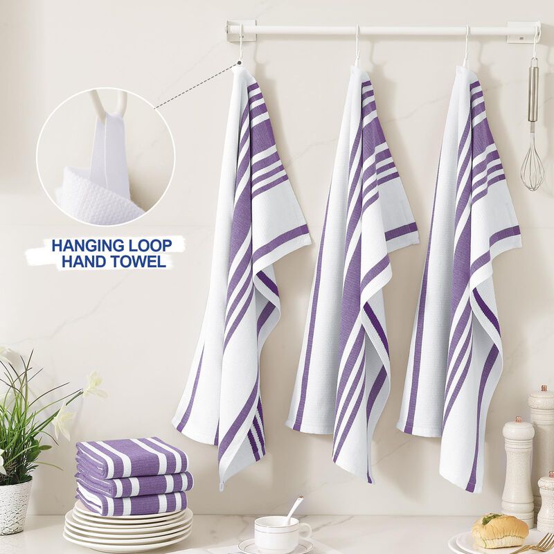 Toallas De Cocina Homaxy Pack de 8 45x71 cm Ray... image number null