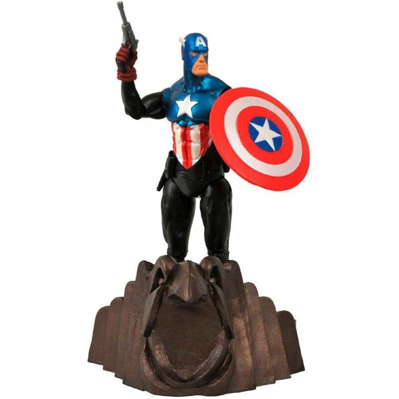 Figura Capit&aacute;n Am&eacute;rica Marvel Select Articulada... image number null