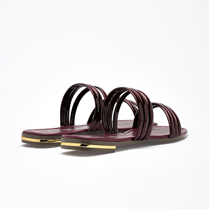 Moramora sandalia piso para mujer vino cod 1405... image number null