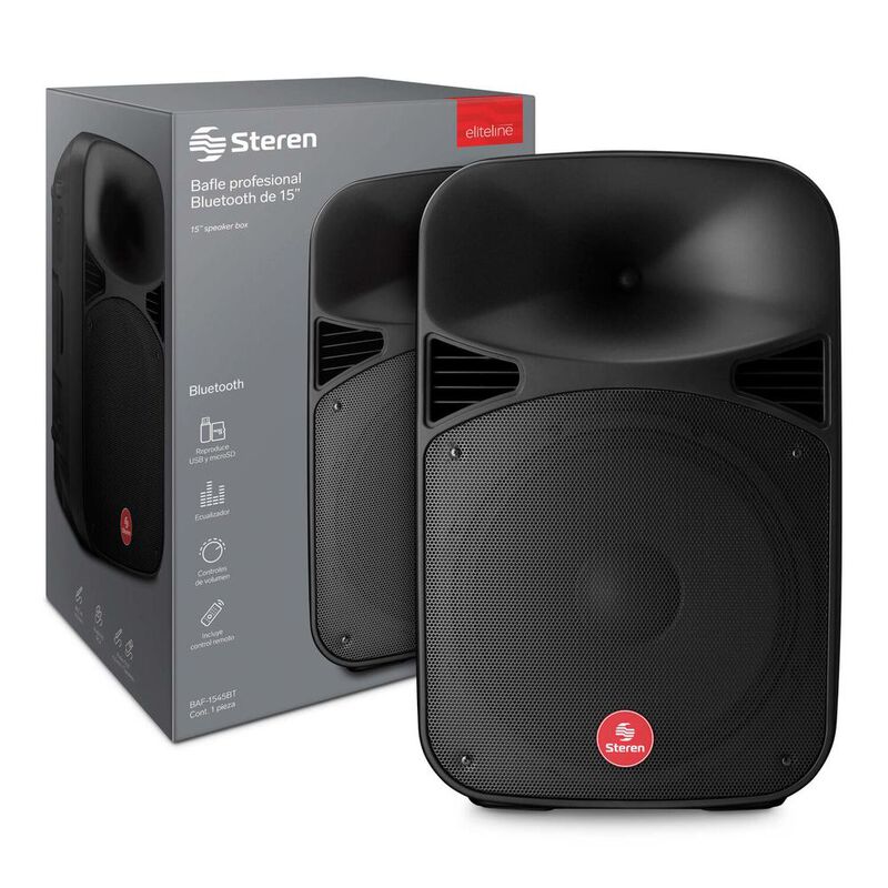 Bafle Profesional Bluetooth De 15 , 2800 W Pmpo... image number null