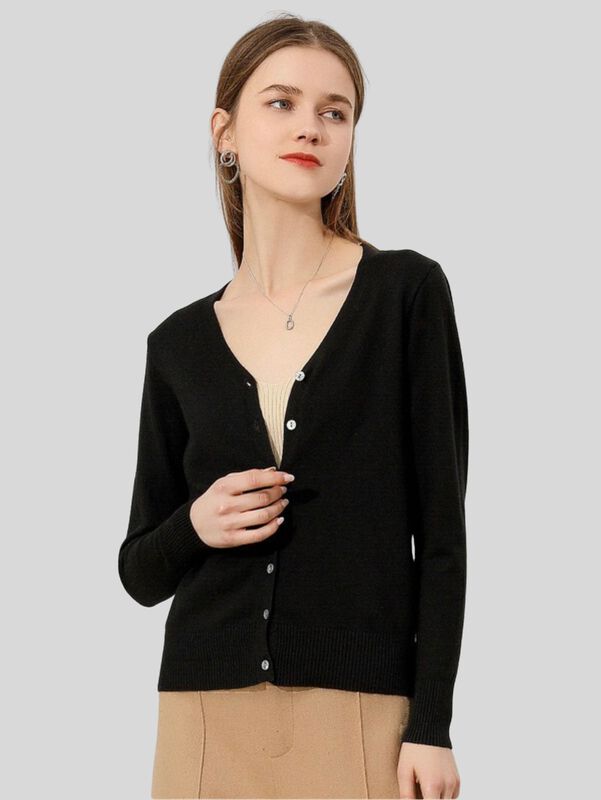 Set De 2 Suéter Abierto de Mujer con Detalles e... image number null