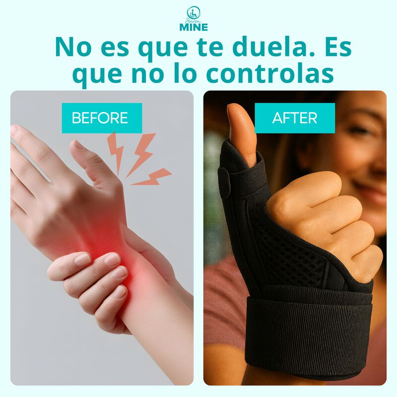 Mu&ntilde;equera Estabilizadora para Dedo Pulgar con D... image number null