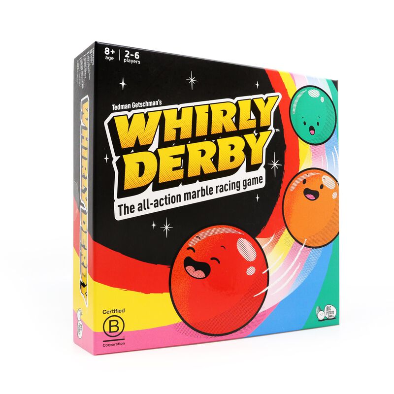 Juego De Mesa Big Potato Whirly Derby Para Fami... image number null