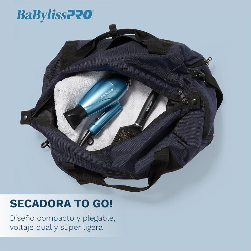 Secador Babylisspro Nano Titanium Bnt910 Plegab... image number null
