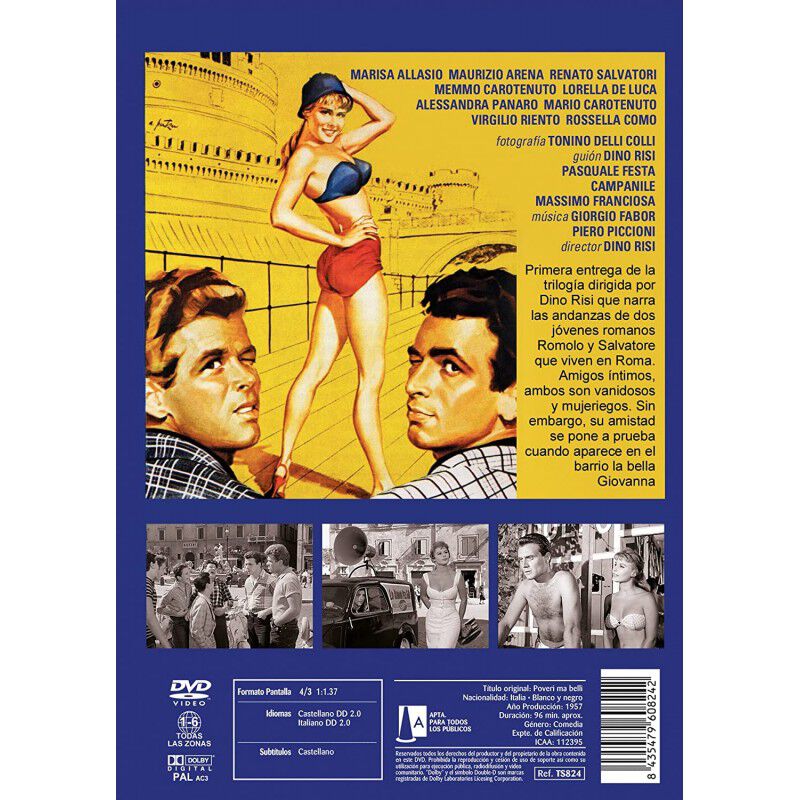 Pobres Guapos Dvd 1957 Poveri Ma Belli [dvd] image number null