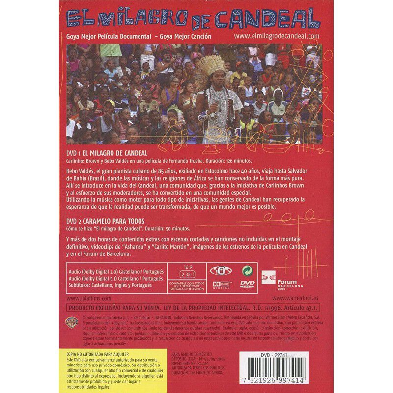 El Milagro De Candeal [dvd] (2004) image number null
