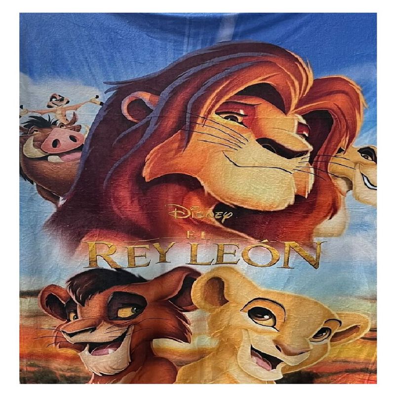 Exclusiva! Cobija Frazada Ultra Suave Rey Leon image number null