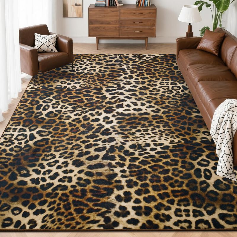 Alfombra De &Aacute;rea Foxmas 122 &times; 183 cm Con Estamp... image number null