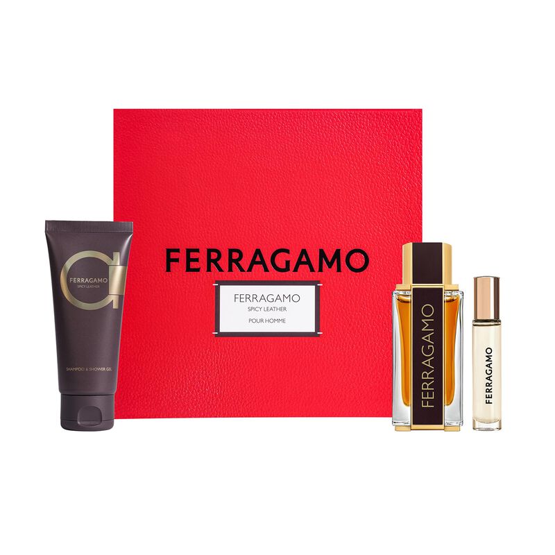 Set De Regalo De Perfume Ferragamo Spicy Leathe... image number null