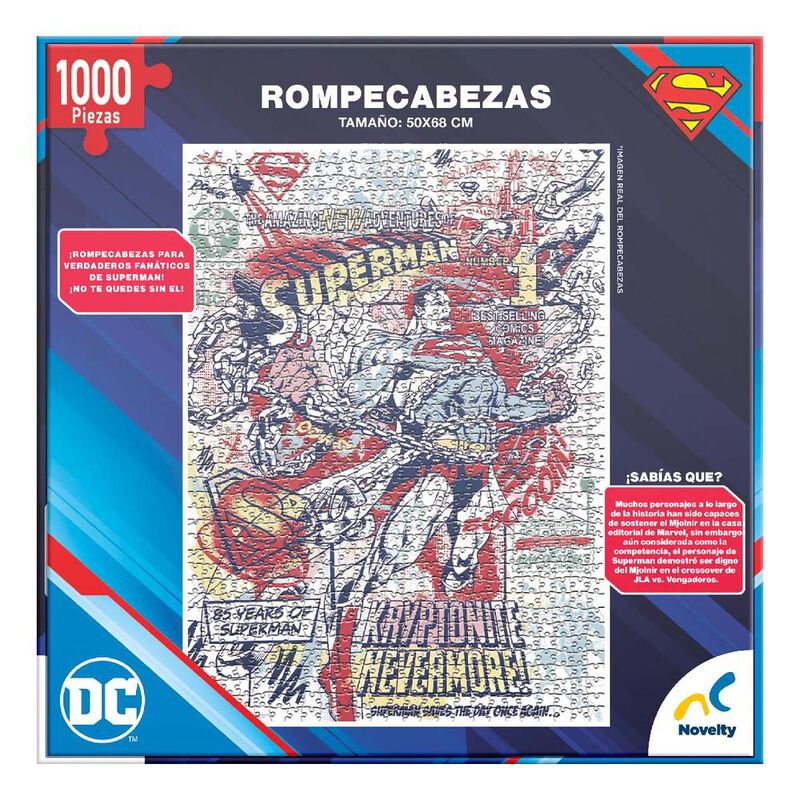 Rompecabezas Superman 85 Aniversario 1000 Pieza... image number null
