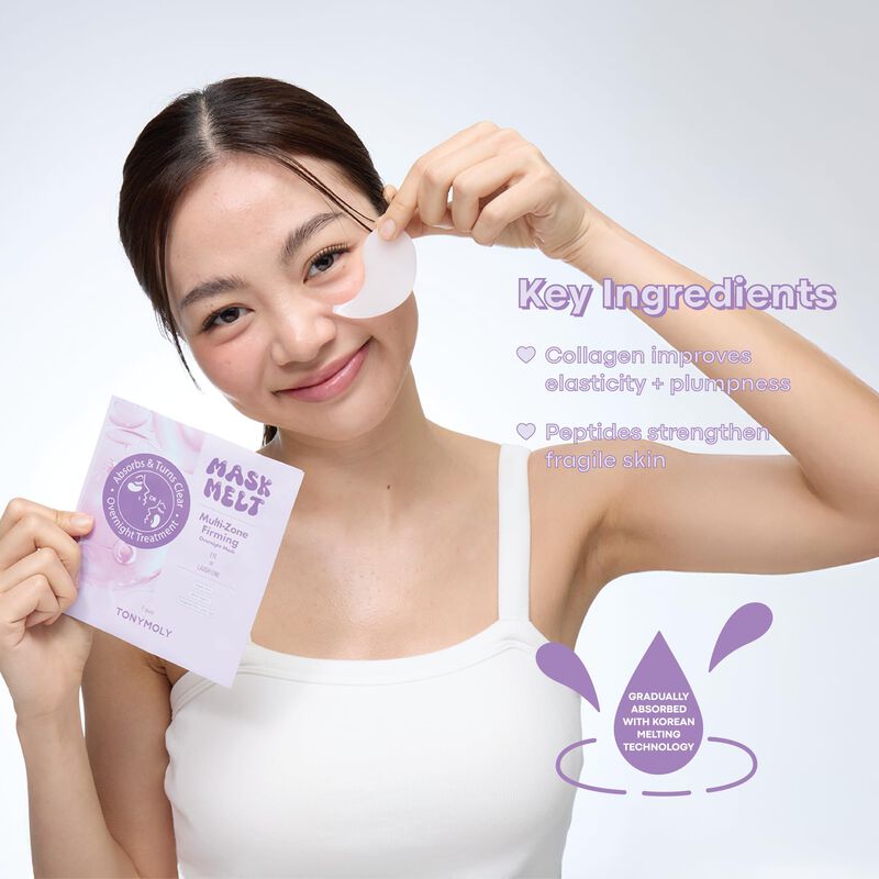 Mascarilla Para Ojos Tonymoly Col&aacute;geno Y P&eacute;ptid... image number null