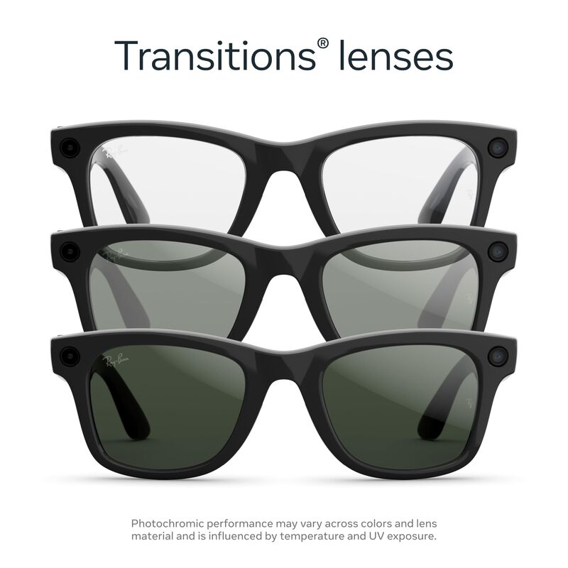 Gafas De Sol Meta Ray‑ban (gen 2) Wayfarer Negr... image number null