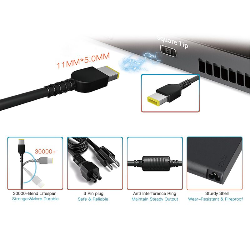 Cargador Para Laptop Amguog De 170 W, 20 V, 8,5... image number null
