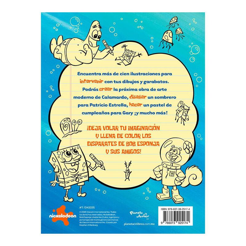 Bob Esponja. Pantalones de garabatos image number null